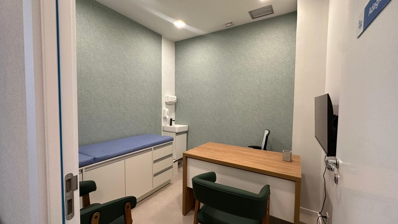 Consultório pronto para uso na Barra da Tijuca