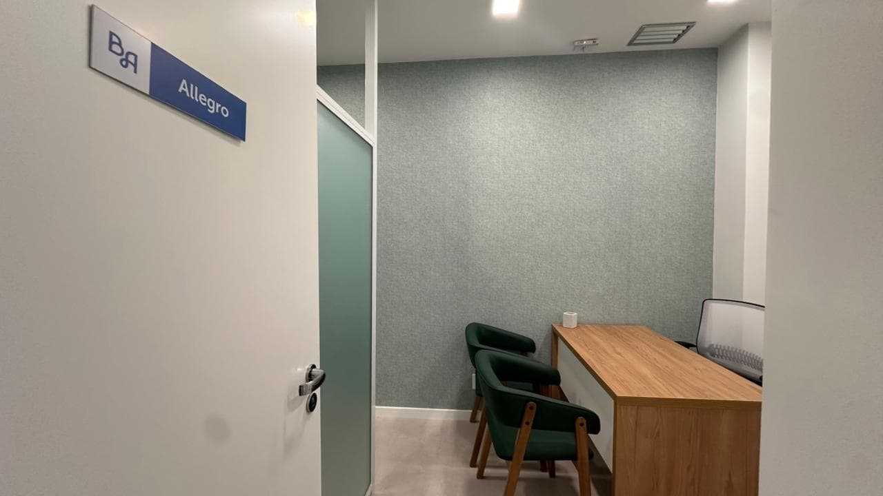 Sala de consultório para alugar por hora na Barra da Tijuca